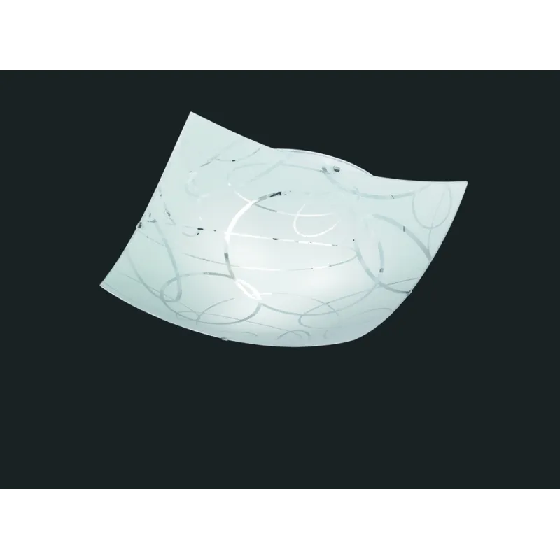 TRIO Plafonnier intérieur blanc SPIRELLI - Pas cher