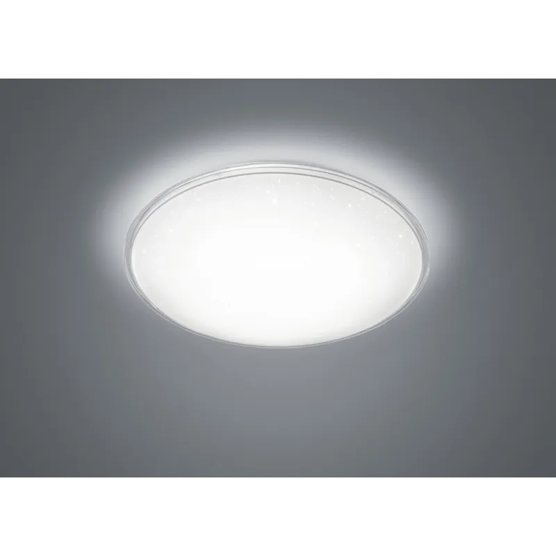 TRIO Plafonnier intérieur blanc CONDOR - Pas cher