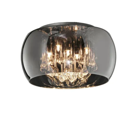 TRIO Plafonnier intérieur chrome VAPORE - Pas cher
