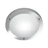 TRIO Plafonnier intérieur chrome et blanc CONDUS - Pas cher