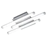 TRIO Plafonnier intérieur chrome et blanc STREET - Pas cher