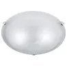 TRIO Plafonnier intérieur nickel mat et blanc ADRIAN - Pas cher