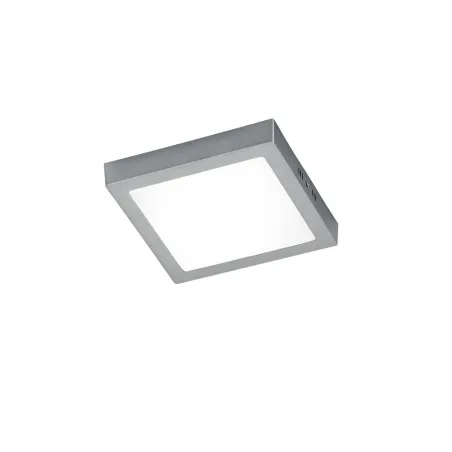 TRIO Plafonnier intérieur nickel mat et blanc ZEUS - Pas cher