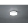 TRIO Plafonnier intérieur nickel mat et blanc LUGANO - Pas cher