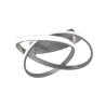 TRIO Plafonnier intérieur nickel mat et blanc COURSE - Pas cher