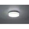 TRIO Plafonnier intérieur nickel mat et blanc LUGANO - Pas cher
