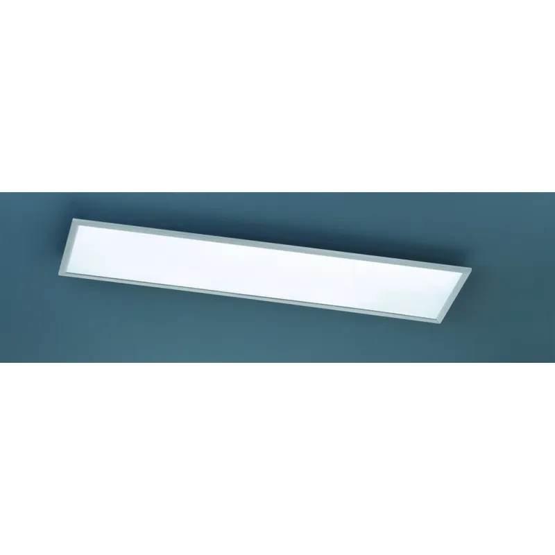 TRIO Plafonnier intérieur nickel mat et blanc PHOENIX - Pas cher