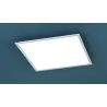 TRIO Plafonnier intérieur nickel mat et blanc PHOENIX - Pas cher