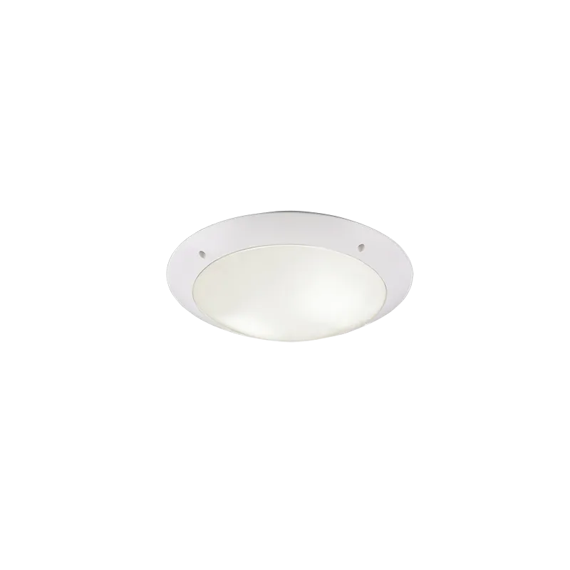 TRIO Plafonnier extérieur blanc mat et blanc mat CAMARO - Pas cher