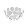 TRIO Plafonnier intérieur blanc mat et blanc mat DISCALGO - Pas cher