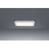 TRIO Plafonnier intérieur chrome et effet cristal CESAR - Pas cher