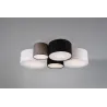 TRIO Plafonnier intérieur multicouleur et gris HOTEL - Pas cher