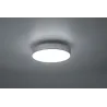 TRIO Plafonnier intérieur nickel mat et gris LUGANO - Pas cher