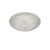 TRIO Plafonnier intérieur blanc et transparent claire KUMA - Pas cher