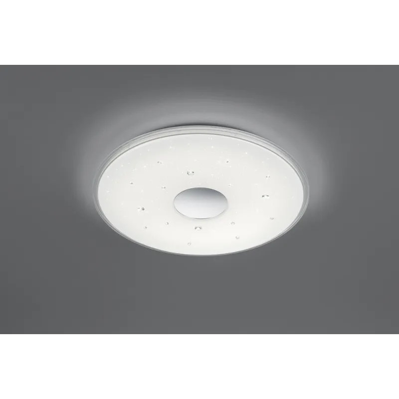 TRIO Plafonnier intérieur blanc SEIKO - Pas cher