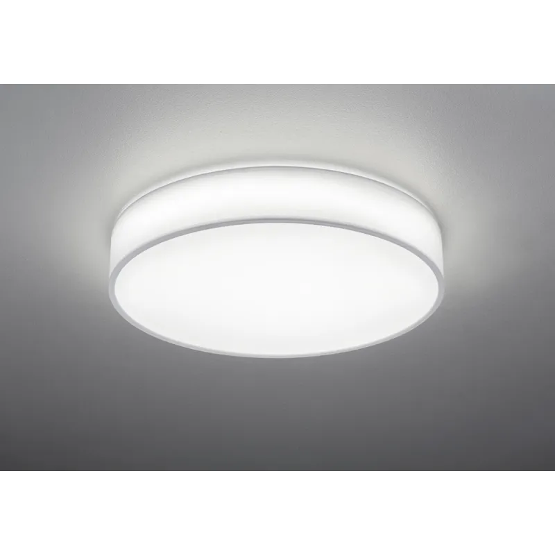 TRIO Plafonnier intérieur blanc LUGANO - Pas cher