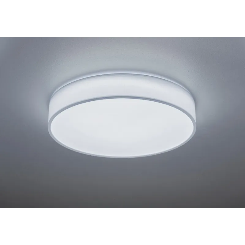 TRIO Plafonnier intérieur blanc LUGANO - Pas cher