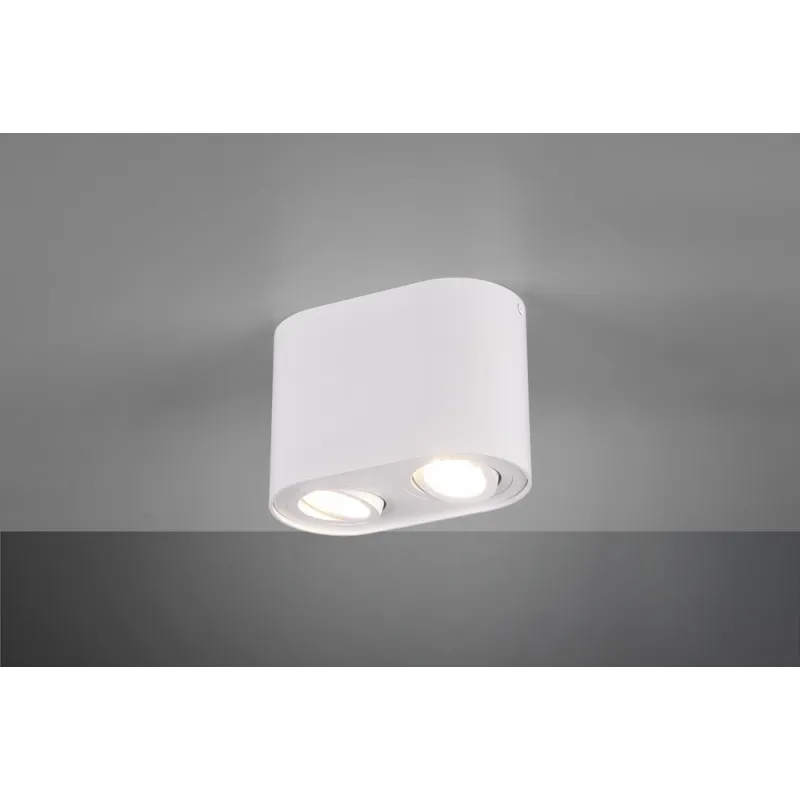 TRIO Plafonnier intérieur blanc mat COOKIE - Pas cher
