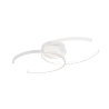 TRIO Plafonnier intérieur blanc mat COCOS - Pas cher