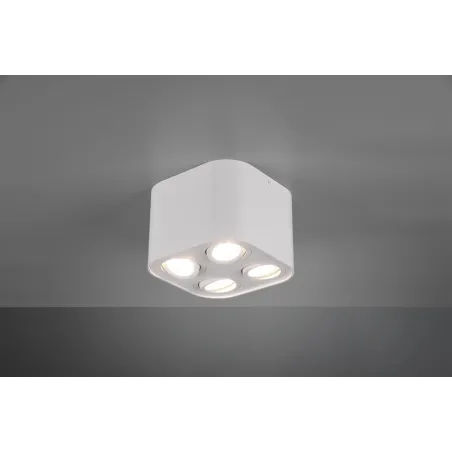 TRIO Plafonnier intérieur blanc mat COOKIE - Pas cher