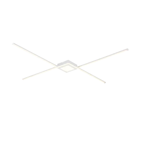 TRIO Plafonnier intérieur blanc mat OXFORD - Pas cher