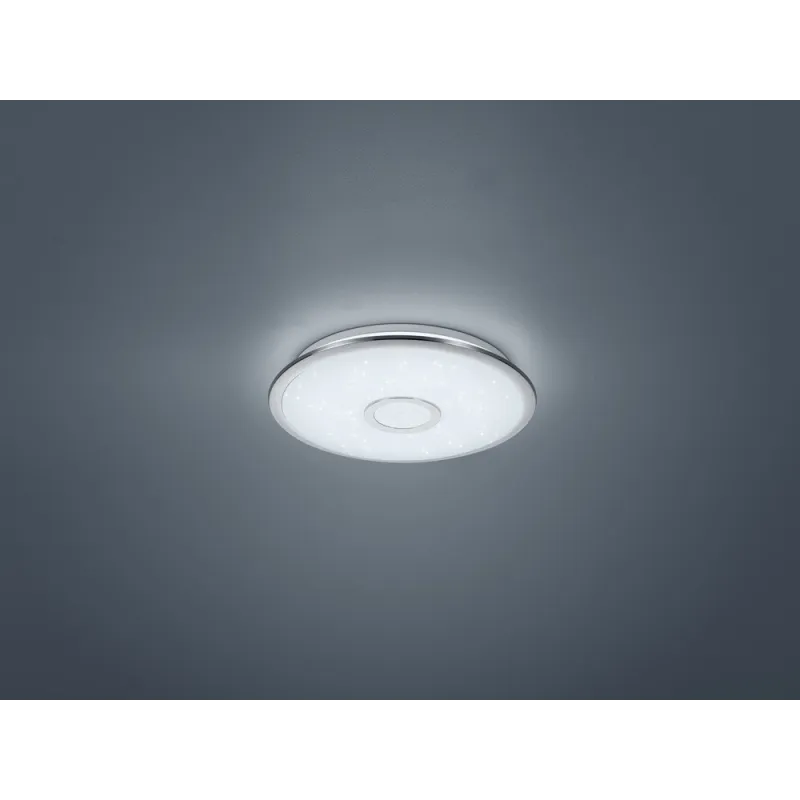 TRIO Plafonnier intérieur chrome OSAKA - Pas cher