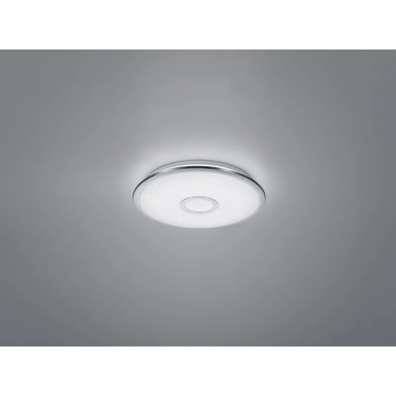 TRIO Plafonnier intérieur chrome OSAKA - Pas cher
