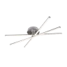 TRIO Plafonnier intérieur nickel mat STRADA - Pas cher