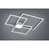 TRIO Plafonnier intérieur nickel mat HYDRA - Pas cher