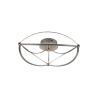 TRIO Plafonnier intérieur nickel mat CHARIVARI - Pas cher