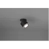 TRIO Plafonnier intérieur noir mat TAURUS - Pas cher