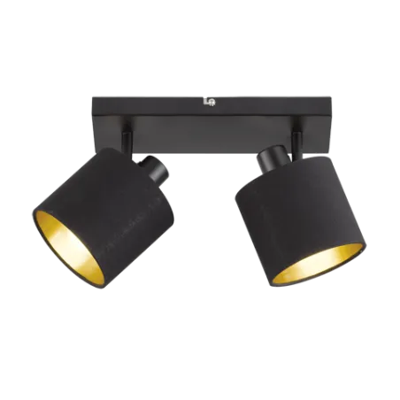TRIO Spot intérieur noir mat TOMMY - Pas cher