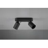 TRIO Spot intérieur noir mat PAGO - Pas cher