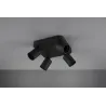 TRIO Spot intérieur noir mat PAGO - Pas cher