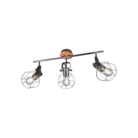 TRIO Spot intérieur argent antique MADRAS - Pas cher