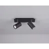 TRIO Spot intérieur noir mat MARLEY - Pas cher