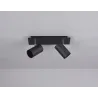 TRIO Spot intérieur noir mat MARLEY - Pas cher