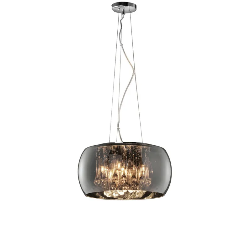 TRIO Suspension intérieur chrome VAPORE - Pas cher