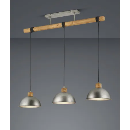 TRIO Suspension intérieur nickel antik DELHI - Pas cher