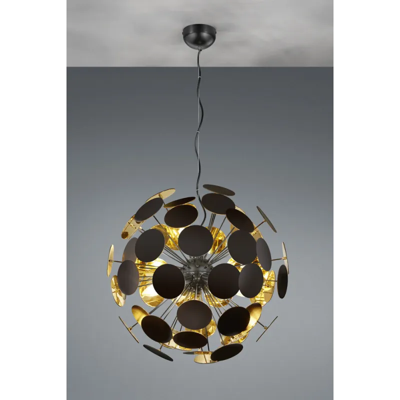TRIO Suspension intérieur noir mat DISCALGO - Pas cher