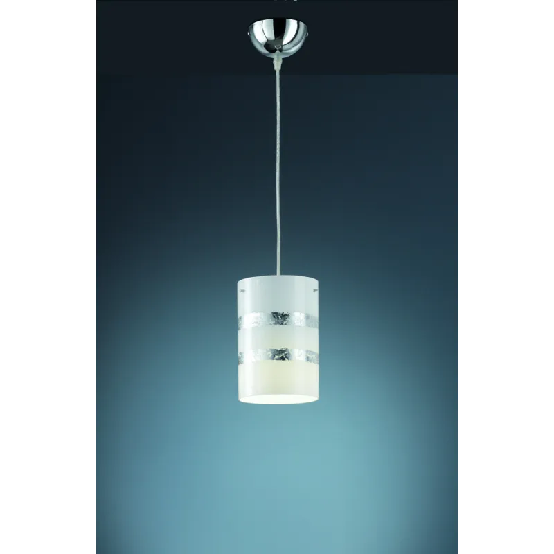 TRIO Suspension intérieur chrome et argent NIKOSIA - Pas cher