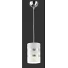 TRIO Suspension intérieur chrome et argent NIKOSIA - Pas cher