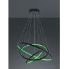 TRIO Suspension intérieur antracite et blanc AARON - Pas cher