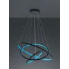 TRIO Suspension intérieur antracite et blanc AARON - Pas cher