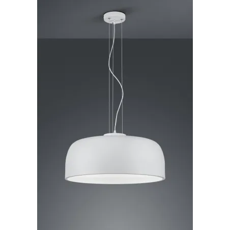 TRIO Suspension intérieur blanc mat et blanc BARON - Pas cher