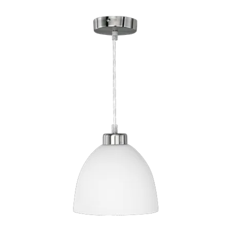 TRIO Suspension intérieur nickel mat et blanc DALLAS - Pas cher