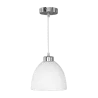 TRIO Suspension intérieur nickel mat et blanc DALLAS - Pas cher
