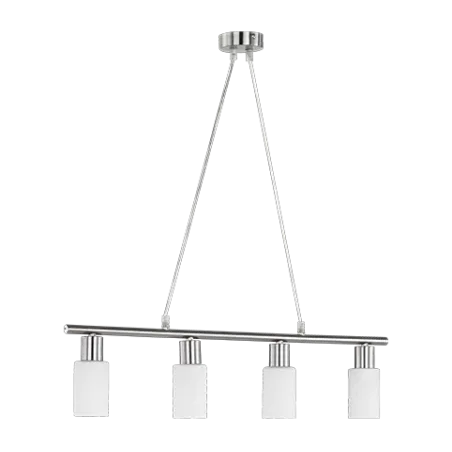 TRIO Suspension intérieur nickel mat et blanc MARS - Pas cher