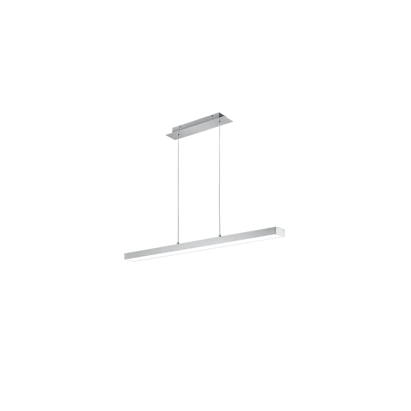 TRIO Suspension intérieur nickel mat et blanc AGANO - Pas cher