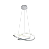 TRIO Suspension intérieur nickel mat et blanc COURSE - Pas cher